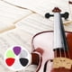 thumbnail image 2 of 6 piezas de fieltro de lana púa de guitarra púa de guitarra ukelele púas de guitarra accesorio de guitarra, 2 of 5
