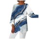 thumbnail image 1 of Gibobby Camisa&nbsp;Moda Mujer Sudadera de cuello redondo para mujer, camisetas gráficas, camiseta de manga larga, camisetas de tamaño（Azul， M), 1 of 5