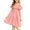 Light Pink, variant on Arshiner Dresses For Tweens Spring Casual Fashion Puff Sleeve Off Shoulder Solid Color Loose Knee Length Dress Lilac 10-11 Years