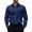 Navy, variant on Dress Shirts for Men Solid Color Wedding Business Shirts Regular Fit Collared Button Down Shirts White XS