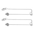 thumbnail image 1 of 2PCS Pet Chicken Stainless Steel Fruit Vegetable Corn Fork Cock Foraging Food Tool, 1 of 4