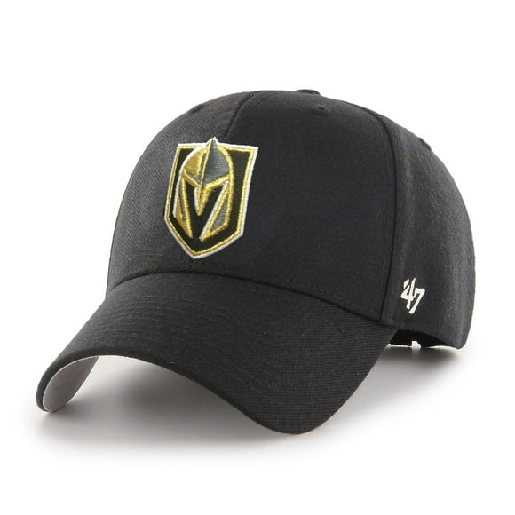 Vegas Golden Knights NHL '47 MVP Primary Cap - Black | Adjustable