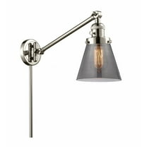 Innovations Lighting - Cone - 1 Light Swing Arm Wall Sconce In Industrial