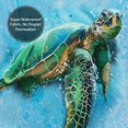thumbnail image 4 of Shower Curtain Sea Turtle Waterproof Fabric Bathroom Curtain Set 72x72 Inch with 12 Hooks Home Decoration, 4 of 6