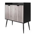 thumbnail image 3 of Copley Bar Cabinet, Black Oak, 3 of 8