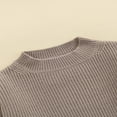 thumbnail image 4 of Bébé Fille Garçon Tricot Pull Chemisier Pull Sweat-Shirt Chaud Col Rond Manches Longues Tops pour Bébé Tout-Petit, 4 of 6