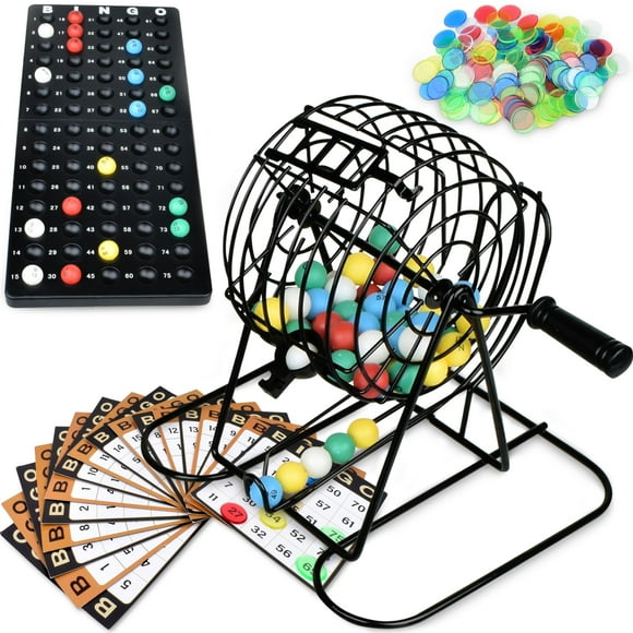 Juego de bingo Queensell Juego de bingo para adultos y niños
