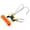 Orange, variant on KEEP DIVING Stainless Steel Reef Hook Diving Safety Accessories with Spiral Lanyard (1.5m / 59in) - Blue