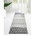 thumbnail image 2 of Rugs.com Moroccan Trellis Collection Rug – 8 Ft Runner Ivory And Gray Medium Rug Perfect For Hallways, Entryways, 2 of 9