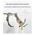 thumbnail image 5 of Reflective No-Pull Dog Harness with Handle,Anti-Choke Design,Adjustable Step-in Plaid Soft Padded for Medium Large Dogs Running,Walking,Comfortable Dog Harness Vest,Military Green, Khaki, 5 of 17