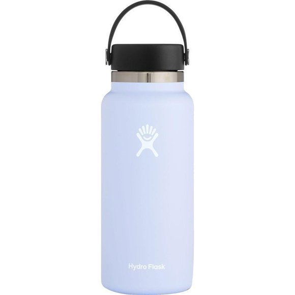 Hydro Flask Water Bottle Stainless Steel Wide Mouth with Straw Lid 40 oz Matt