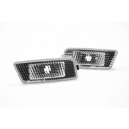 Front Bumper Side Marker - 10-14 VW MK6 GTI FRONT BUMPER SIDE MARKER LIGHTS - CRYSTAL CLEAR