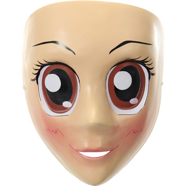 Morris Costumes EL444379 Anime Brown Eyes Mask