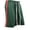 Hunter Green/Red, variant on Ma Croix Men's Lightweight Stripe Track Shorts with Drawstring