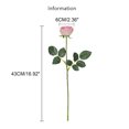thumbnail image 4 of Flor artificial rosa grande hidratante de 43cm, color rojo grande, 4 of 14