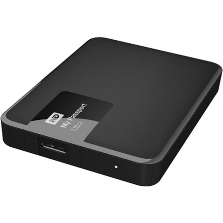 WD WDBBKD0030BBK-NESN WD My Passport Ultra 3TB USB 3.0 Secure portable drive with auto backup Classic Black - USB 3.0 - Portable - Classic Black - 256-bit Encryption (Best Portable Backup Drive For Mac)