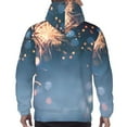 thumbnail image 7 of Cauagu Gold And Blue Fireworks for Men's Pullover Hooded Sweatshirt Athletic Casual Hoodie Aautumn Hoodie Sweatshirt for Men Pullover Casual Hooded Sweatshirt-Small, 7 of 7
