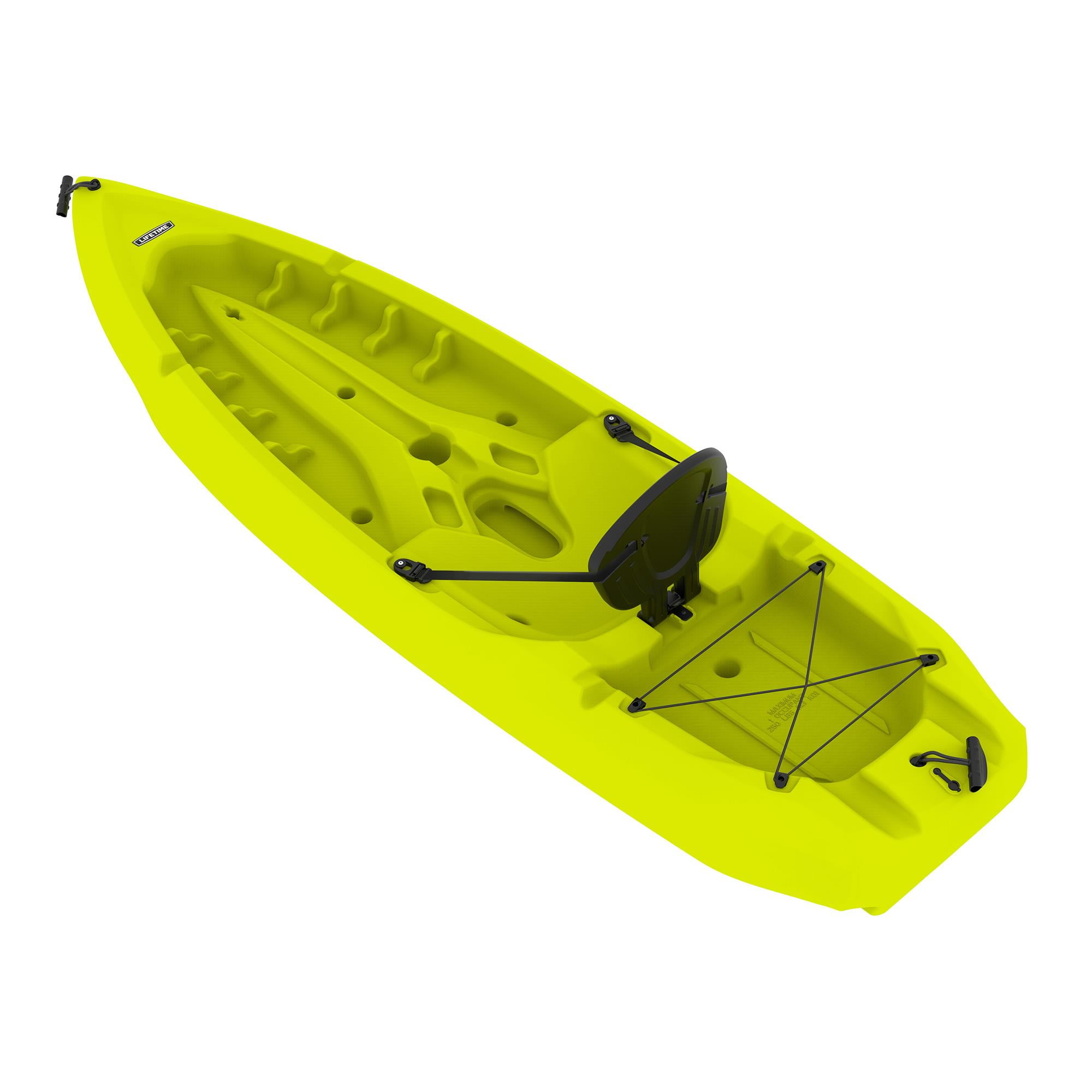 Lifetime Daylite 8 ft Sit-On-Top Kayak with Paddle, Chartreuse (91347)