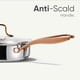 thumbnail image 4 of Sartén CAROTE con tapa triple de acero inoxidable de 25 cm, 4 of 7