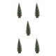 thumbnail image 3 of Ounissouiy 1 pieza Mini árbol de Navidad aguja de pino flocado teñido cedro blanco adornos de escritorio DIY accesorios de tiro escena Type8 NO8, 3 of 6