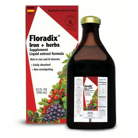 Floradix Liquid Iron - Salus-Haus Floradix Iron plus Herbs 23 Oz