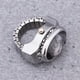 thumbnail image 5 of Anillo de dedo ovalado especial de cuarzo, elegante y moderno, para hombre y mujer (negro), 5 of 5
