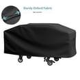 thumbnail image 5 of Heavy Duty 600D Flat Top Grill Cover for Blackstone 36 Inch Griddle and More 4-Burner Griddle, Waterproof Griddle Cover with Upgraded Air Vents and Click-Close Straps, Black, 5 of 7