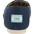 thumbnail image 4 of Toms Womens Alpargata Recycled Cotton Canvas - Navy, 4 of 4