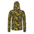 thumbnail image 5 of Hoodies for Women Camouflage Sun Protection Clothing with Mask Long Sleeve Ice Silk Sun Protection Top S, 5 of 7