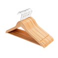 thumbnail image 3 of 10 perchas de madera para ropa, perchas para pantalones, organizador de armario resistente con Color de la madera, 3 of 9