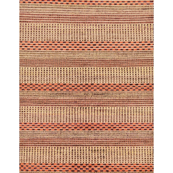 Ahgly Company Indoor Rectangle Abstract Red Oriental Area Rugs, 2' x 3'