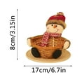 Christmas Doll Pose Candy Basket Fruit Basket Christmas Table