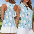 thumbnail image 5 of KUIFORTI Matching Golf Shirts for Couple Blue Fit Plain Women Sport Cloth Golf Tennis Tank Top Racerback Design Golf Shirt Keep Cool in Hot Weather Quick Dry, 5 of 6
