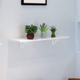 thumbnail image 7 of DiMaddie 4pcs Heavy Duty Shelf Brackets Shelf Decor Brackets Metal Brackets For Shelves Vintage Wall Bracket Support Brackets Triangle Bracket, 7 of 7