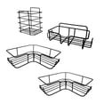 thumbnail image 1 of Juego de 4 Repisas Esquinero Organizador de Baño Diseño en L, 1 of 8