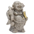 thumbnail image 2 of Estatua de Buda de resina Mini 8cm Maitreya figura de Buda sonriente para decoración del hogar Oficina colección de regalos, 2 of 8