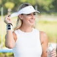 thumbnail image 5 of SAAKA Adjustable Sports Visor – Sweat-Wicking, Lightweight & Breathable for Tennis, Running, Pickleball (White), 5 of 11