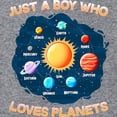 thumbnail image 3 of CafePress - Just A Boy Who Loves Planets I Funny Science Sweatshirt - Pullover Hoodie, Classic & Comfortable Hooded Sweatshirt, 3 of 4