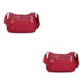 thumbnail image 2 of Guardoinrt Multipurpose Premium Crossbody Bag With Large Capacity Polyester Messenger Bag Multiple Occations Gift Premiun winered 2Set, 2 of 6