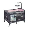 Baby Trend Trend-E Nursery Center Playard with Travel Bag - Starlight Pink, Unisex
