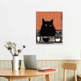 thumbnail image 2 of Nawypu Abstract Cat Wall Art Prints,Mid-Century Modern Cats Wall Decor,Boho Cat Posters Decor Wall Gallery,Minimalist Cat Decor Canvas Print,Black Cat Poster Decor,Cat Lovers Gift Canvas Painting, 2 of 4