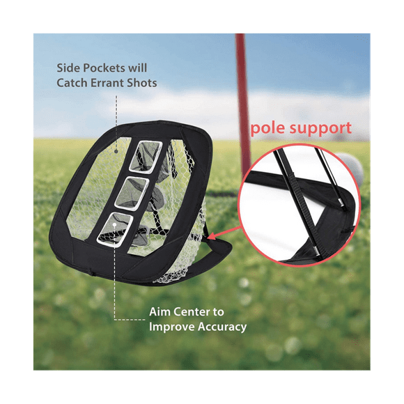 Golf Batting Net Detachable Batting Practice Net Indoor and Outdoor Golf Training Batting Net Golf Beginners