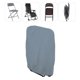 thumbnail image 4 of Funda para silla plegable Bewildely con bolsa de ALMACENAMIENTO gris 71x20x110cm, 4 of 6