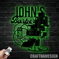 thumbnail image 5 of Craftnamesign Custom Barber Metal Wall Art, Personalized Barber Shop Name Sign, Barber Sign, 5 of 5