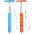 thumbnail image 1 of 2pcs Car Rearview Mirror Wipers Retractable Mirror Squeegee Wipers Portable Mirror Cleaning Tools, 1 of 8