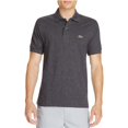 thumbnail image 1 of Lacoste Polo de punto de rugby para hombre, gris, extragrande, 1 of 1