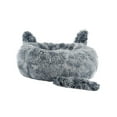 thumbnail image 1 of Cama para mascotas Zulema Gris Degradado 70cm peluche perros cama gato, 1 of 8
