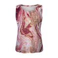 thumbnail image 4 of Prolriy Tops de verano para mujer 2024 Camisetas sin mangas para mujer Camisetas de verano Sin mangas Casual Suelto Estampado Túnica Blusas Camiseta sin mangas para mujer Tops de mujer Rosa M, 4 of 4