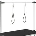 thumbnail image 5 of Yaheetech 45" Height Adjustable Pet Grooming Table Stainless Metal Arm Frame For Dogs/Cats/Pet Tools Storage Rack, Black, 5 of 9