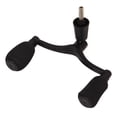 thumbnail image 4 of Aluminum Alloy Fishing Reel Double Handle Grip Rocker Arm Spray Painting Matt Black Lure Spinning Fishing Wheel Hex Double Rocker Arm, 4 of 9